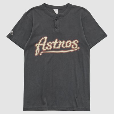 Houston Astros Genuine Merchandise 2000s T-shirt - Black - S by Fanatics Real Vintage