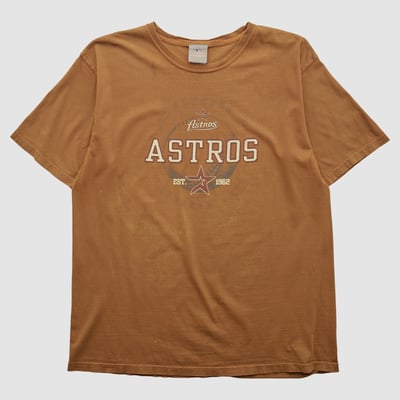 Houston Astros Genuine Merchandise 2000s T-shirt - Clay - L by Fanatics Real Vintage