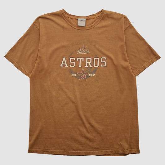 Houston Astros Genuine Merchandise 2000s T-shirt - Clay - L by Fanatics Real Vintage