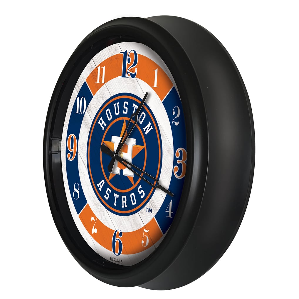 Houston Astros Indoor/Outdoor LED Wall Clock