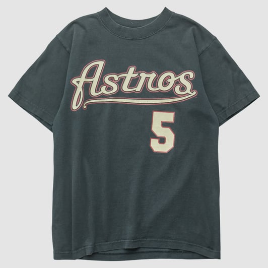 Houston Astros Majestic 2000s T-shirt - Black - Yth M by Fanatics Real Vintage