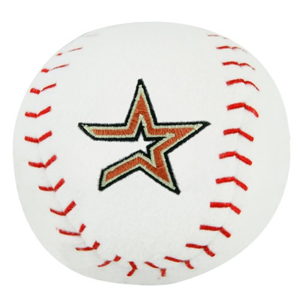 Houston Astros Plush Team Baseball Rattle