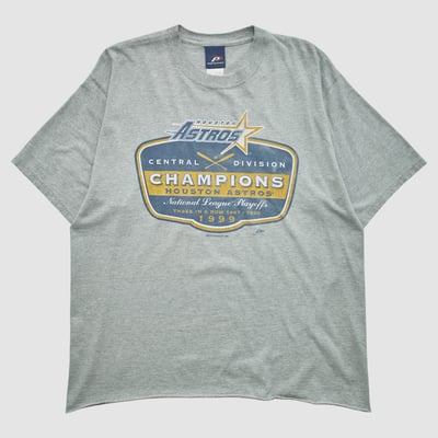 Houston Astros Pro Player 1999 T-shirt - Heather Gray - 2XL by Fanatics Real Vintage
