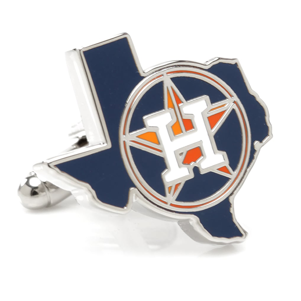 Houston Astros Team State Shaped Cufflinks