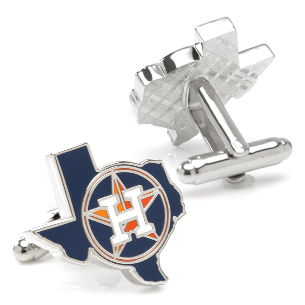 Houston Astros Team State Shaped Cufflinks