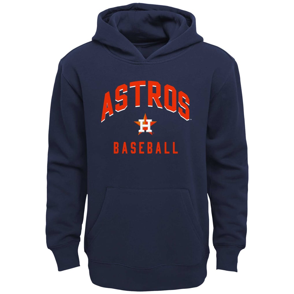 Houston Astros Infant Play by Play Pullover Hoodie & Pants Set - Navy/Heather Gray