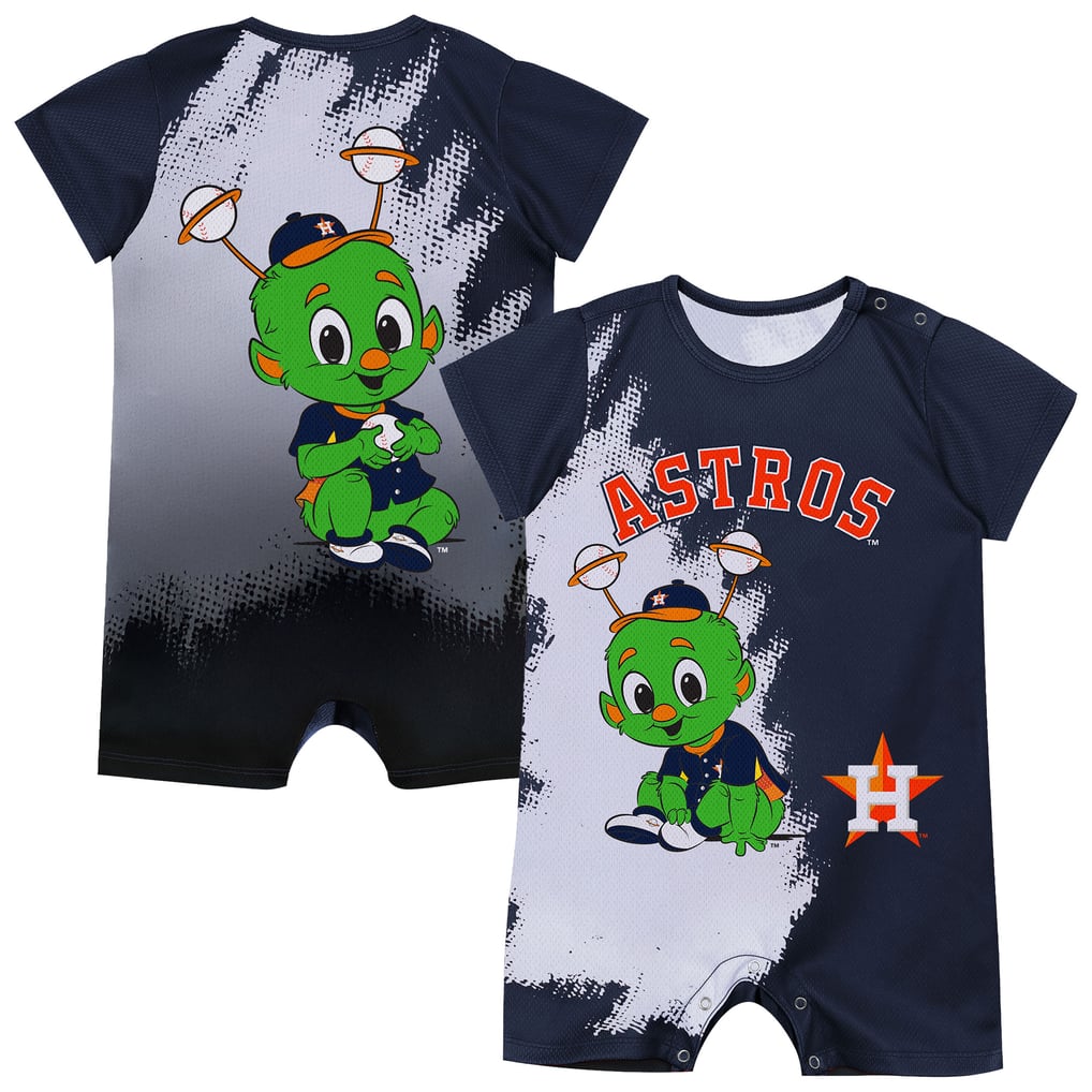  Houston Astros Outerstuff Infant Baby Mascot Bodysuit - Navy