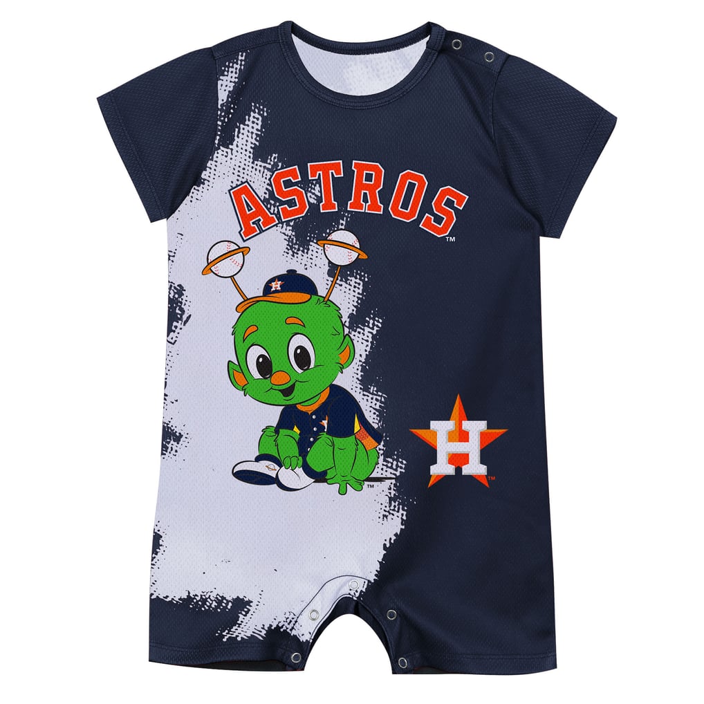 Houston Astros Outerstuff Infant Baby Mascot Bodysuit - Navy