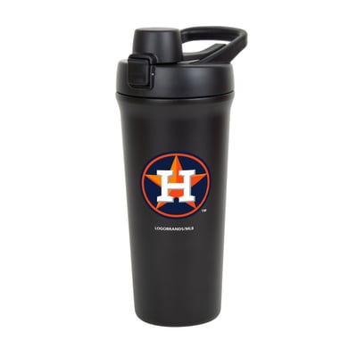 Houston Astros Logo Brands 26oz. Flipside Shaker Bottle