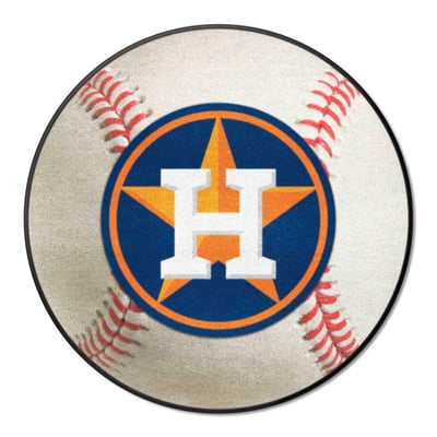  Houston Astros Logo Brands 27" Diameter Baseball Mat