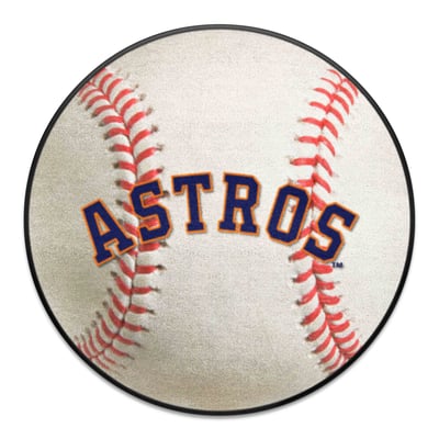 Houston Astros Logo Brands 27" Diameter Baseball Mat