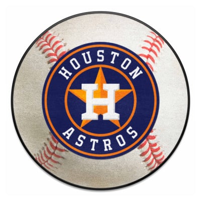 Houston Astros Logo Brands 27" Diameter Baseball Mat