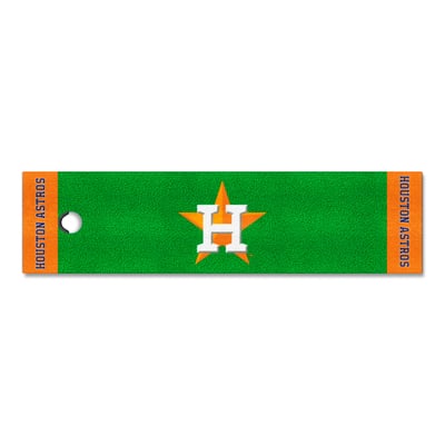 Houston Astros Logo Brands Putting Green Mat