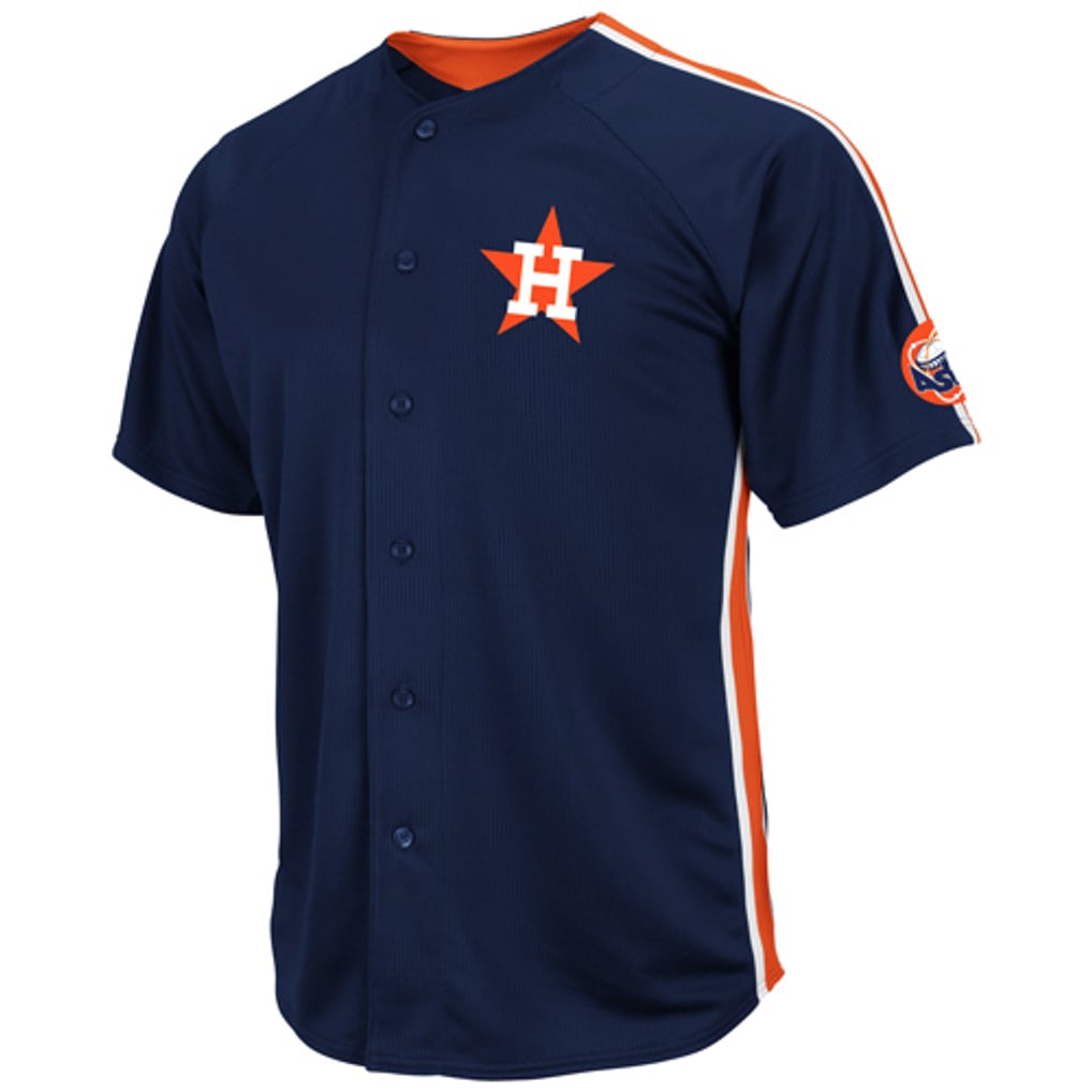 Majestic Houston Astros Cooperstown Throwback Crosstown Rivalry Jersey ...