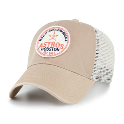  Houston Astros '47 Clean Up Adjustable Hat - Khaki