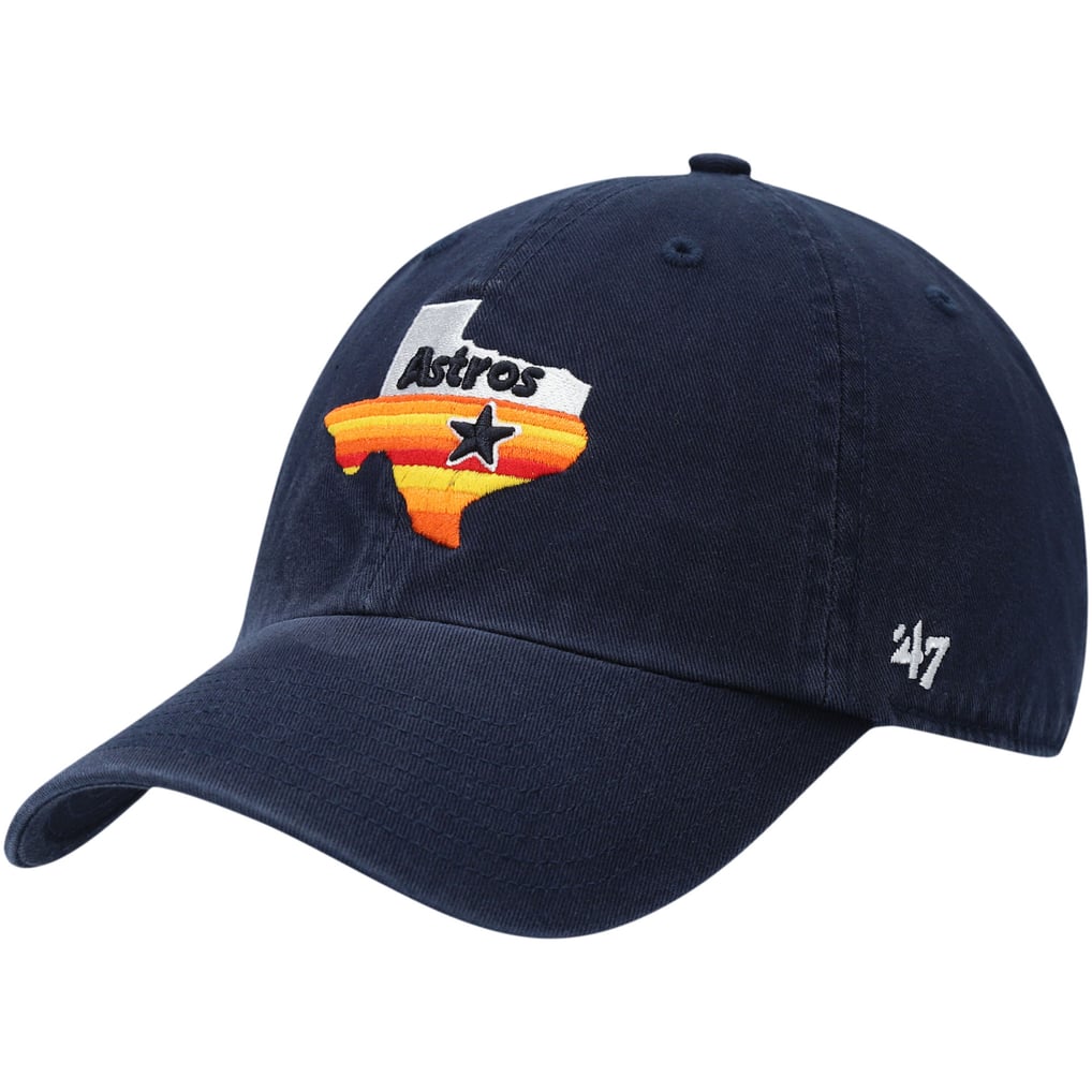Houston Astros '47 1984 Logo Cooperstown Collection Clean Up Adjustable Hat - Navy