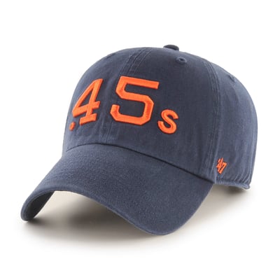  Houston Astros '47 Cooperstown Collection Clean Up Adjustable Hat - Navy