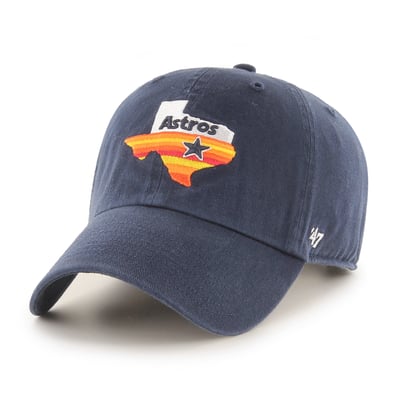  Houston Astros '47 Cooperstown Collection Clean Up Adjustable Hat - Navy