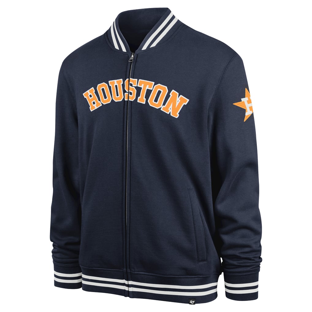 Houston Astros '47 Wax Pack Pro Camden Full-Zip Track Jacket - Navy