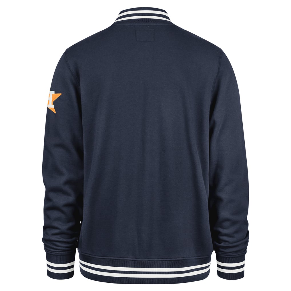 Houston Astros '47 Wax Pack Pro Camden Full-Zip Track Jacket - Navy