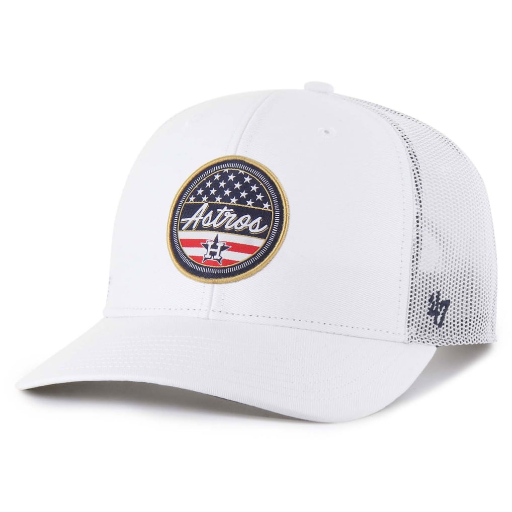 Houston Astros '47 Homage Adjustable Trucker Hat - White