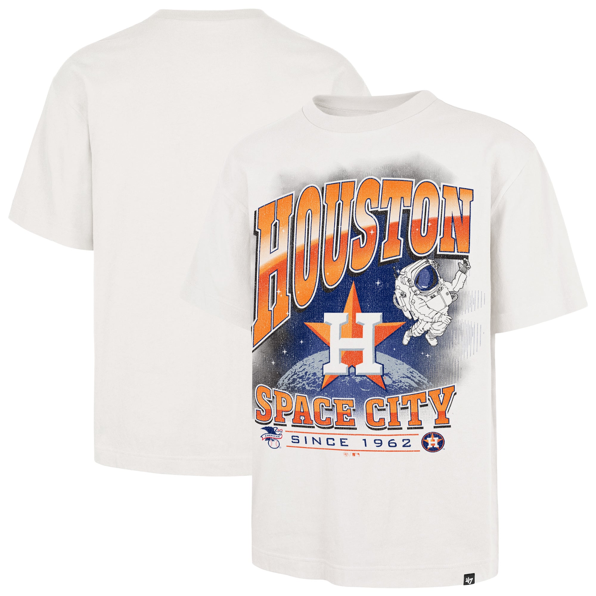 Men's Houston Astros '47 White Regional Upland Foundation T-Shirt