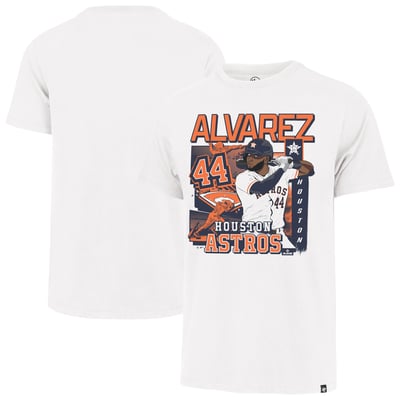 Yordan Alvarez Houston Astros '47 Field Mark Franklin T-Shirt - White