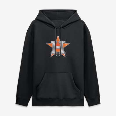 Houston Astros Forged Mascot Hoodie - Black