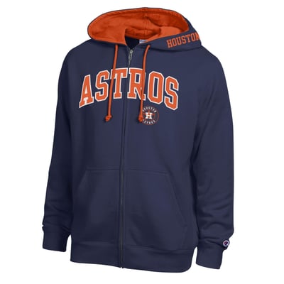  Houston Astros Champion Fleece Full-Zip Hoodie - Navy