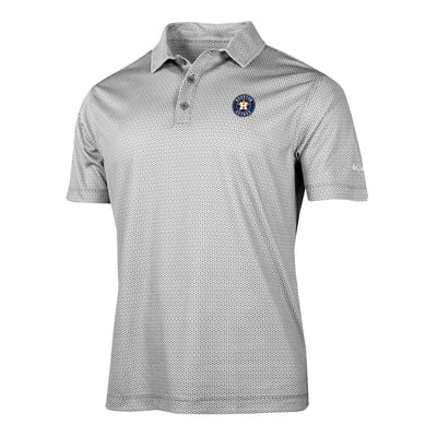 Houston Astros Columbia Crosscurrent Polo - Gray
