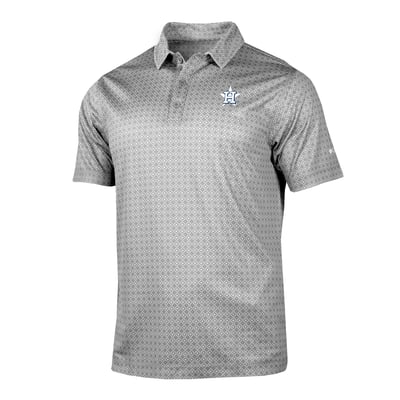Houston Astros Columbia Dusk Diamond Polo - Gray