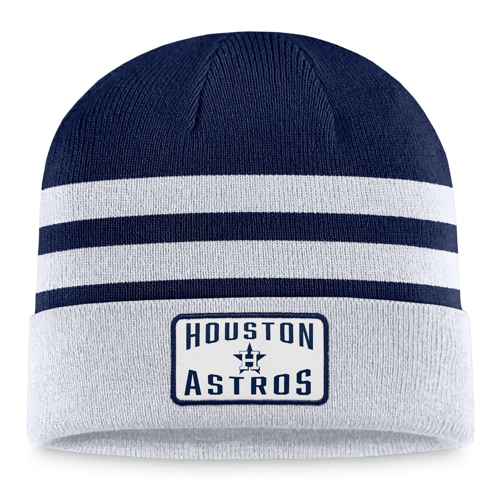 Houston Astros Fanatics Cuffed Knit Hat - Gray