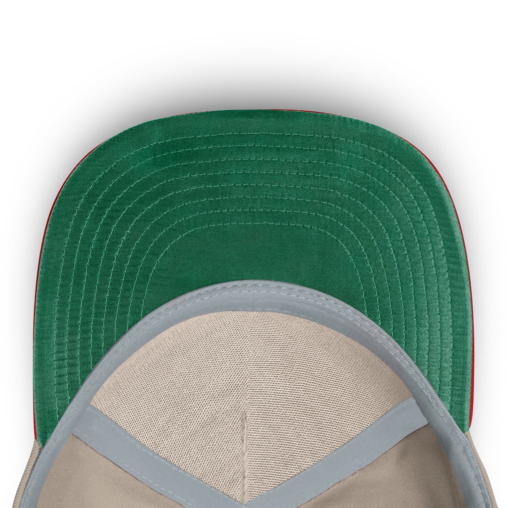 Houston Astros Fanatics Veteran A-Frame Adjustable Hat - Khaki/Navy