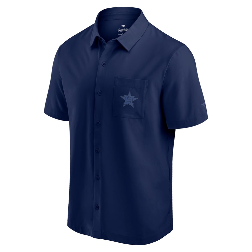 Houston Astros Fanatics Front Office Button-Up Shirt - Navy