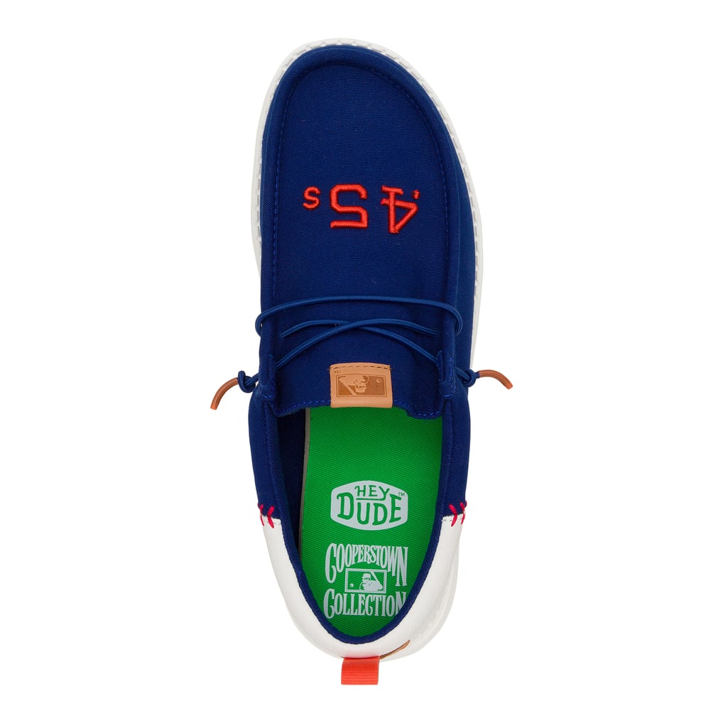 Houston Astros Hey Dude Wally Casual Shoes - Navy display picture 1