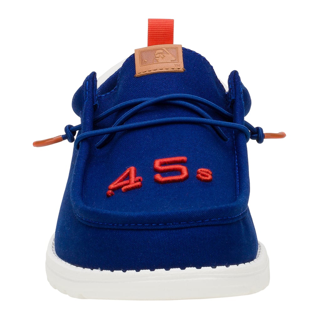 Houston Astros Hey Dude Wally Casual Shoes - Navy display picture 1