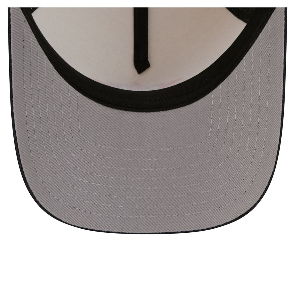  Houston Astros New Era Chrome A-Frame 59FORTY Fitted Hat - Cream