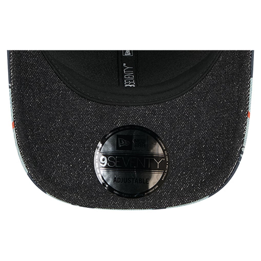 Houston Astros New Era Aztec Denim 9SEVENTY Adjustable Hat - Denim/Navy