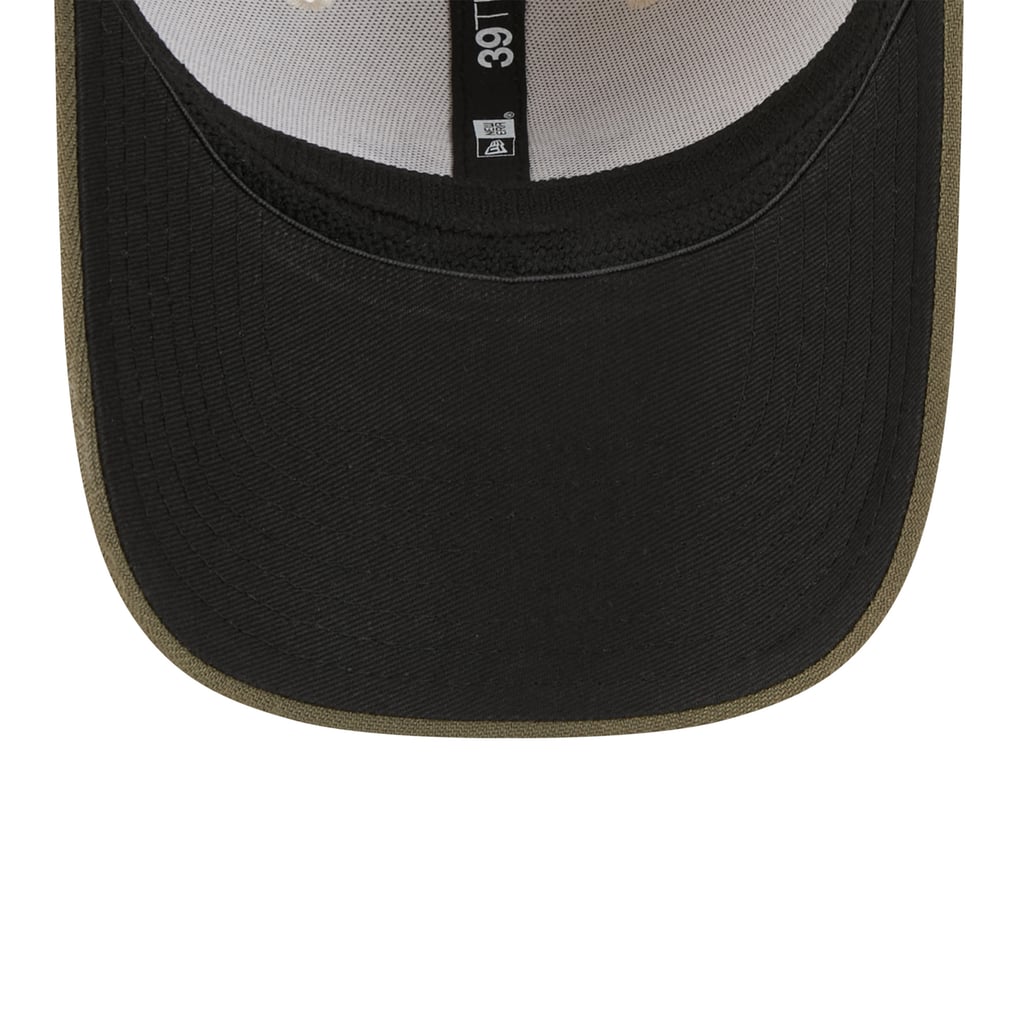Houston Astros New Era 2025 Armed Forces Day 39THIRTY Flex Hat - Light Beige/Olive