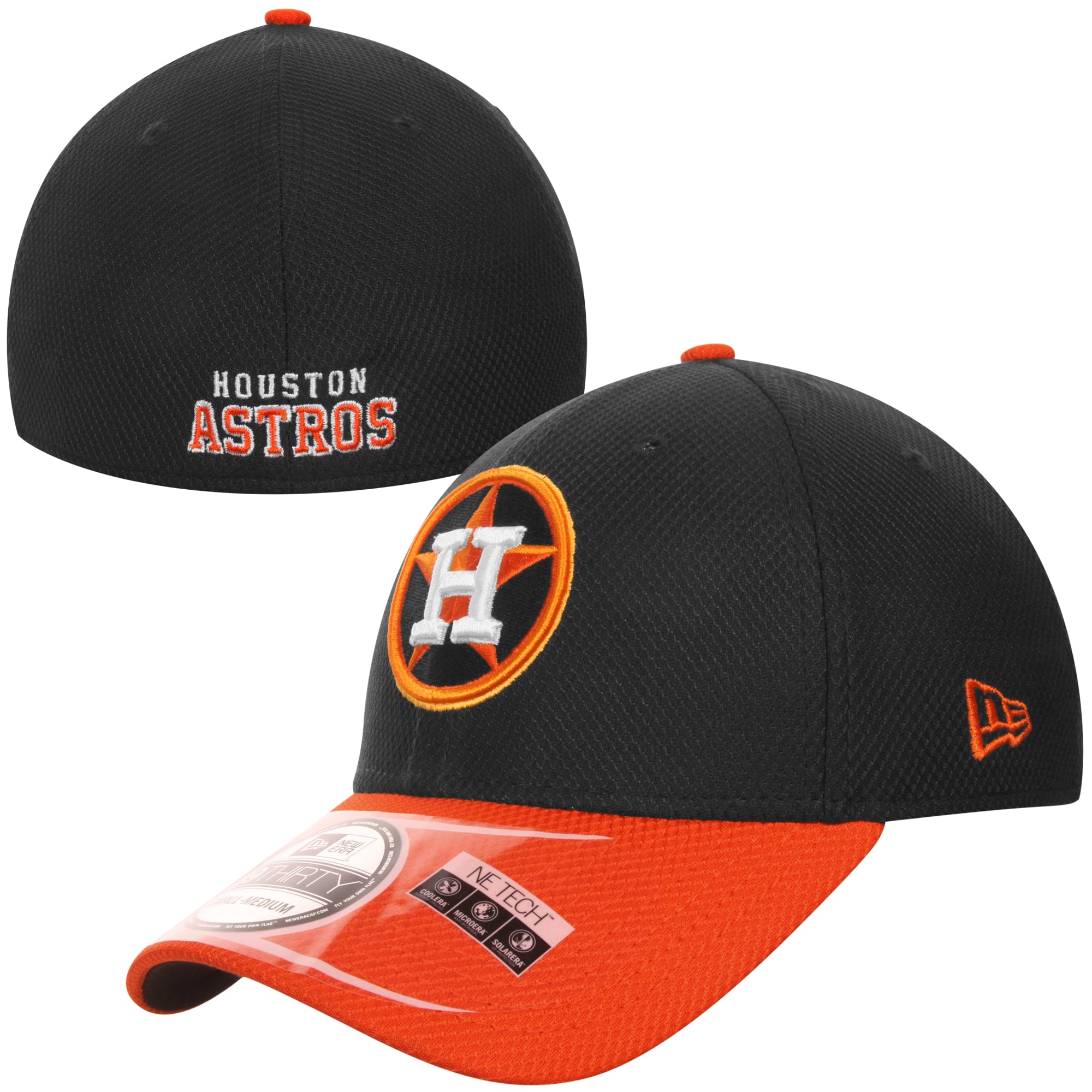Men's Houston Astros New Era Navy 2-Tone Reverse Diamond Era 39THIRTY ...