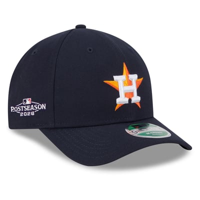 Houston Astros New Era Adult 2026 MLB Postseason Side Patch 9FORTY Adjustable Hat - Navy