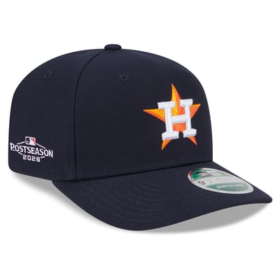 Houston Astros New Era 2026 MLB Postseason Side Patch 9SEVENTY Adjustable Hat - Navy