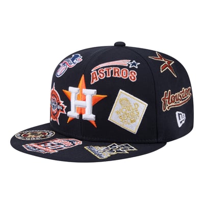  Houston Astros New Era All Over 59FIFTY Fitted Hat - Navy
