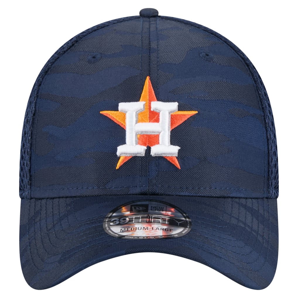 Houston Astros New Era Subtle Camo 39THIRTY Flex Hat - Navy