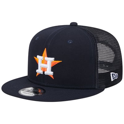 Houston Astros New Era Team Color Trucker 9FIFTY Snapback Hat - Navy