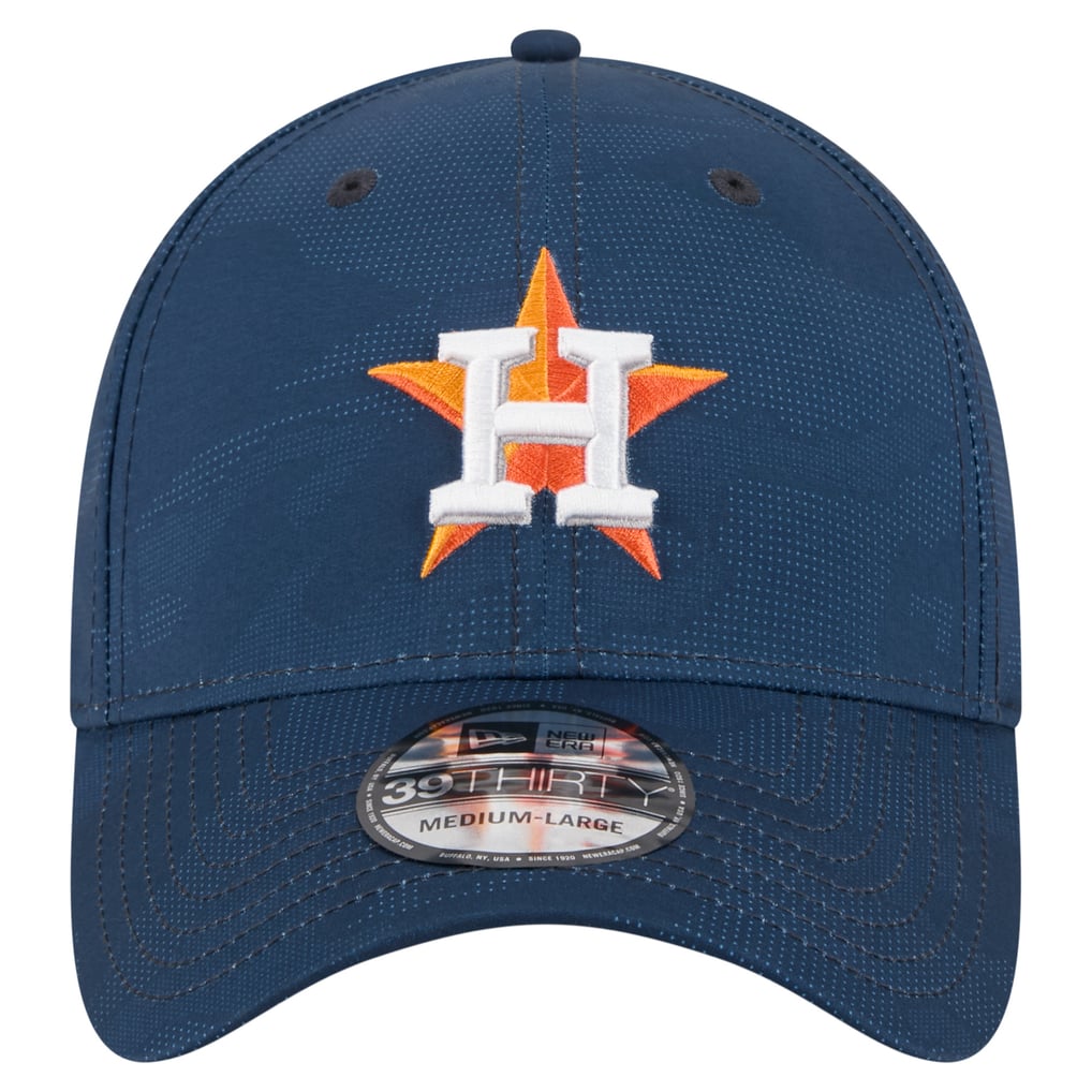 Houston Astros New Era Tonal Camo 39THIRTY Flex Hat - Navy