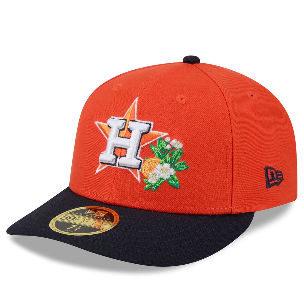  Houston Astros New Era 2026 Spring Training Low Profile 59FIFTY Fitted Hat - Orange/Navy