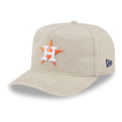  Houston Astros New Era Neutral 9FIFTY A-Frame Snapback Hat - Tan
