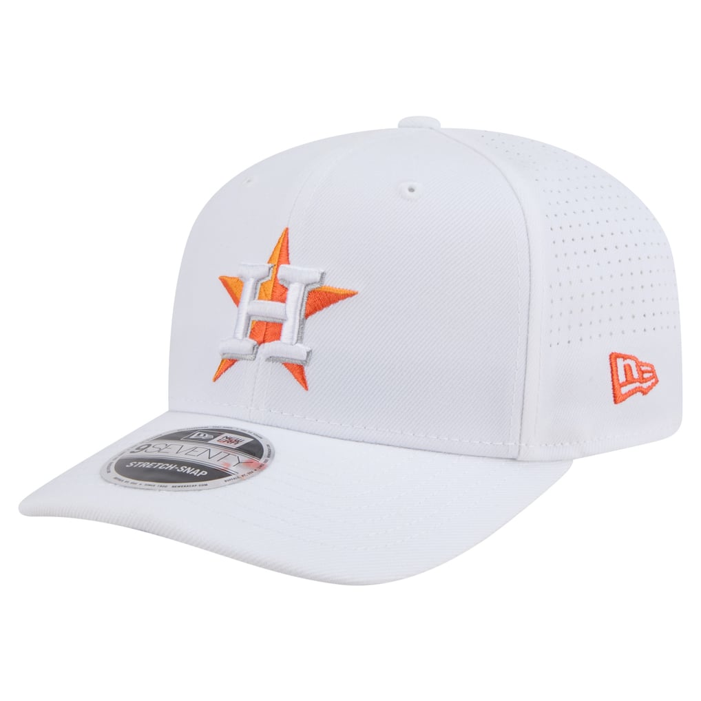 Houston Astros New Era COOLERA 9SEVENTY Adjustable Hat - White