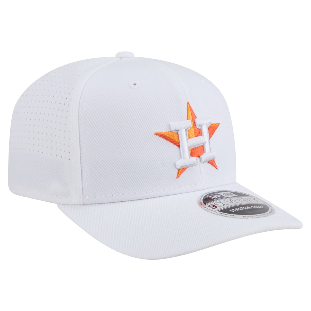 Houston Astros New Era COOLERA 9SEVENTY Adjustable Hat - White